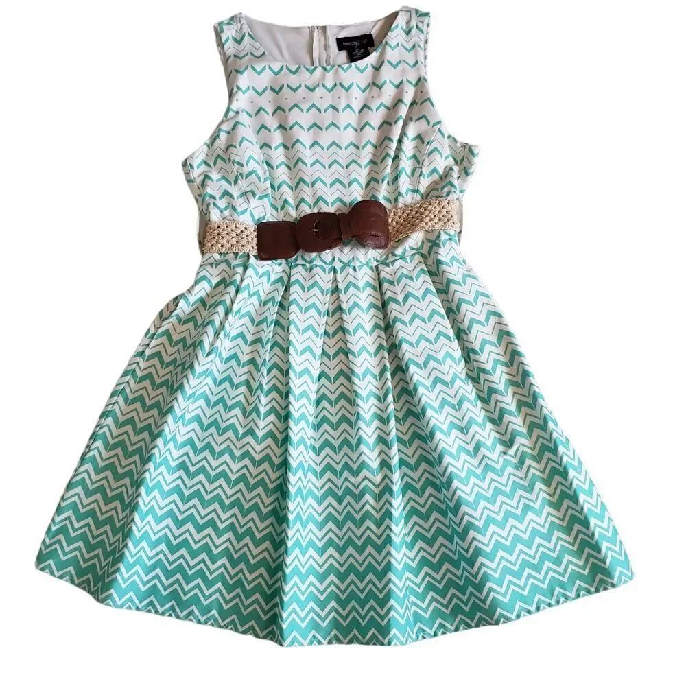 Teeze Me Junior’s Dress w/ Belt Sz 7/8